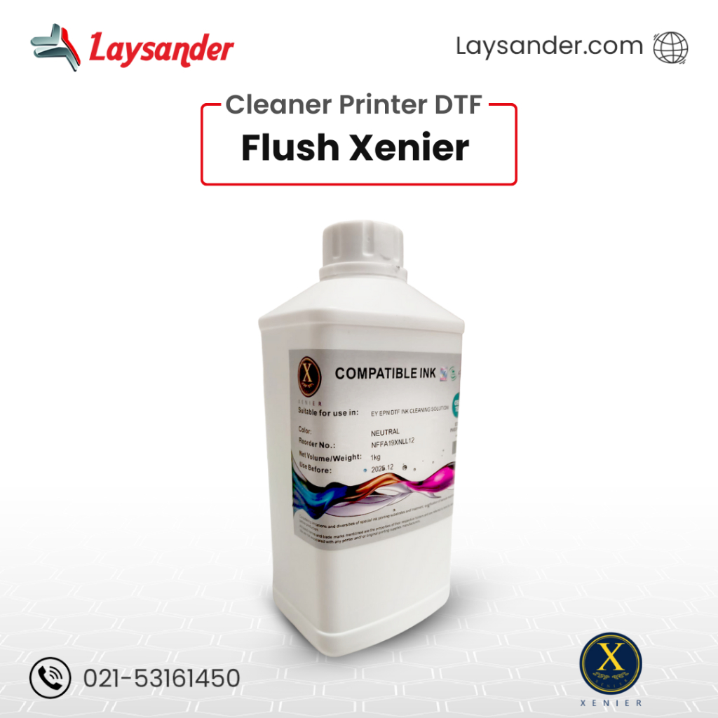 Xenier Cleaner Printer DTF: น้ํายาทําความสะอาดหัวพิมพ์