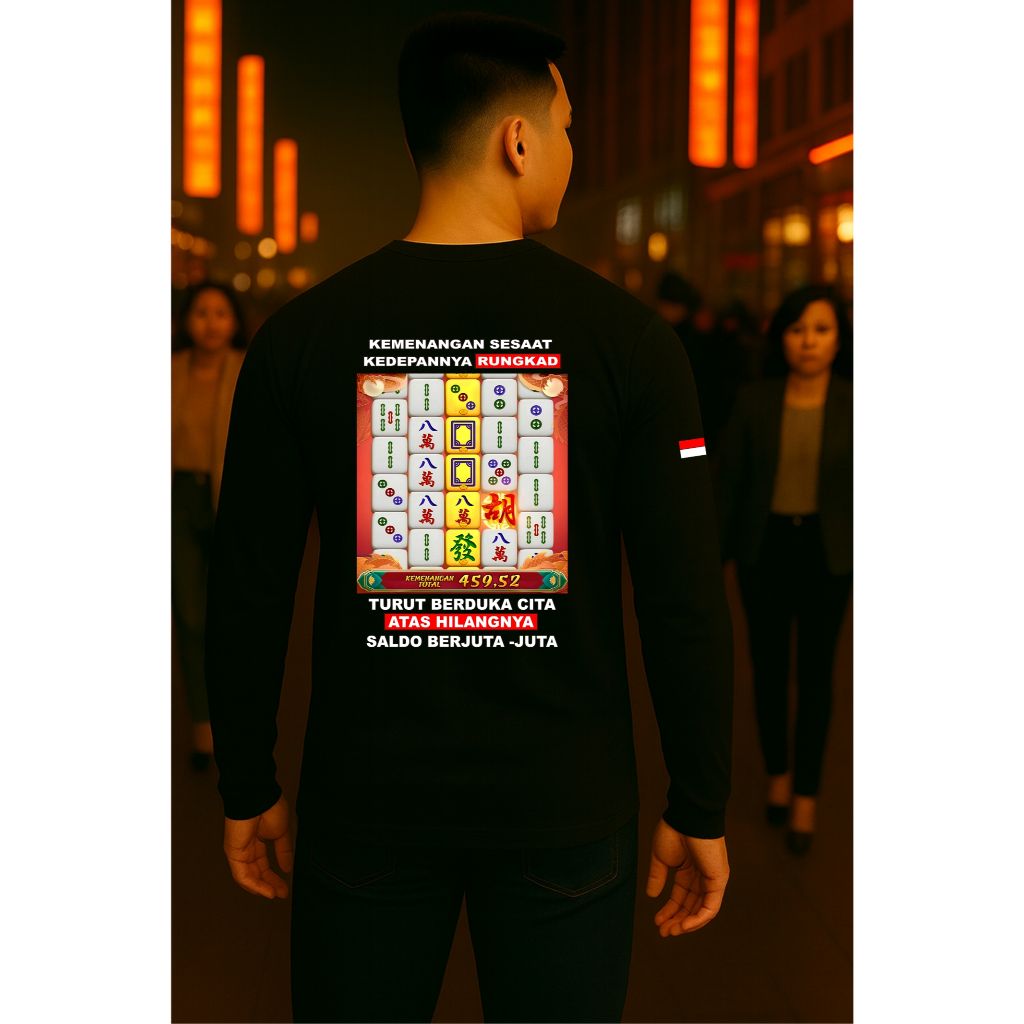 แขนยาว Victory Sesaat Rungkad Pocket Soft Game Mahj*ng Ways 2 Dragon PG Soft Depo Elite Wd ความยาก -