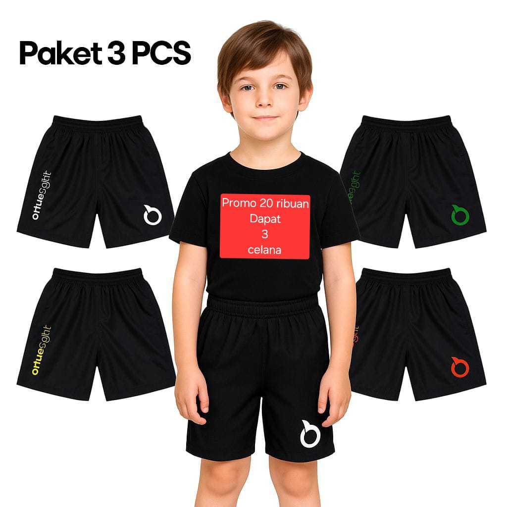 20 แพ็คเกจ THOUSAND GET 3 BOYS SHORTS AGED 7-14 YEARS//SPORTS PANTS MADE FROM COOL AND STRETCHY LOTT