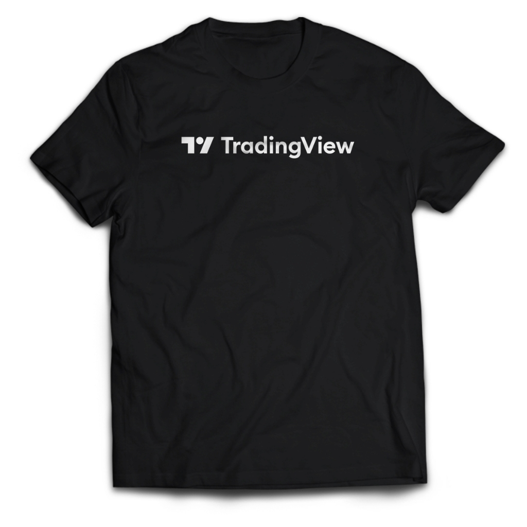 Trader TRADING VIEW เสื้อยืดผู้ชายผู้ใหญ่เสื้อผู้ใหญ่ Unisex PakeKaos