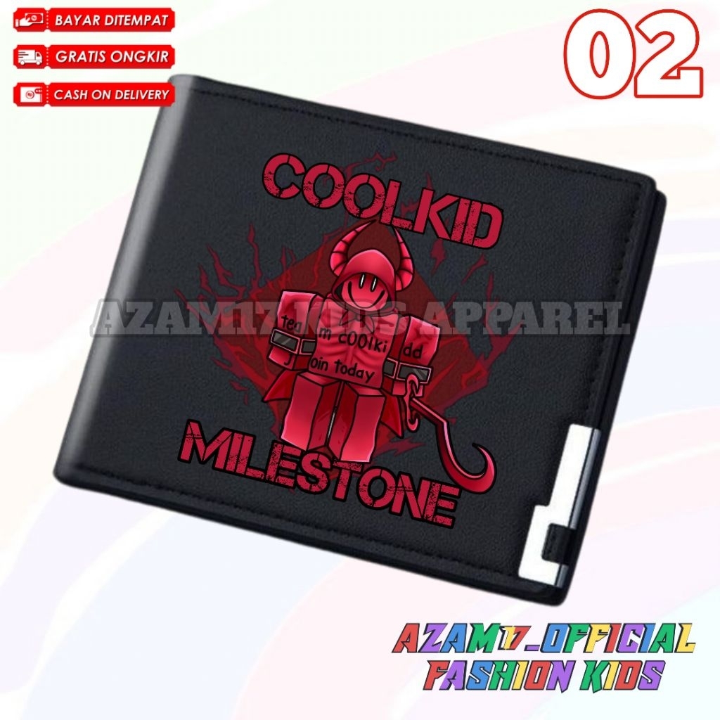 ใหม่ล่าสุด ROBLOX FORSAKEN CHILDRENS FOLDING WALLET ALL CHARACTERS ฟรีชื่อ / ROBLOX FORSAKEN COOLKID MILESTONE เกม CHILDRENS FOLDING WALLET