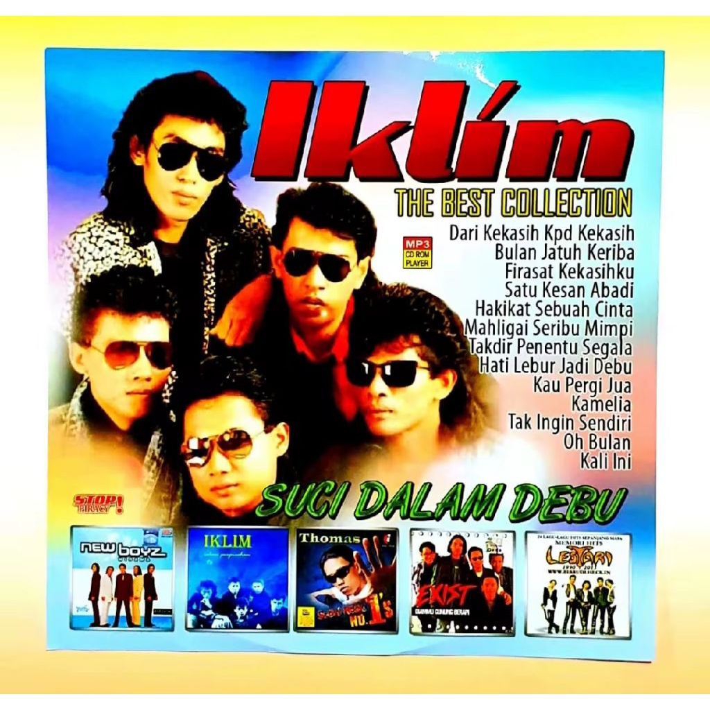MP3 CASSETTE AUDIO MUSIC 150 MALAYSIAN POP SONGS THOMAS ARYA ALBUM-IKLIM-UKS-NEW BOYS-MALAYSIAN SONG