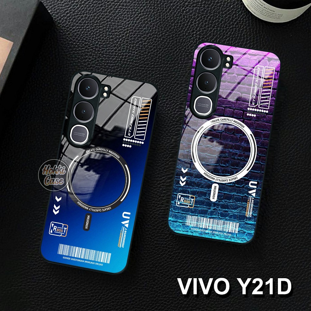 เคส HP Vivo Y21D - เคส Vivo Y21D Glass Softcase ล่าสุด - เคส Vivo Y21D - ซิลิโคนสําหรับ Vivo Y21D - 