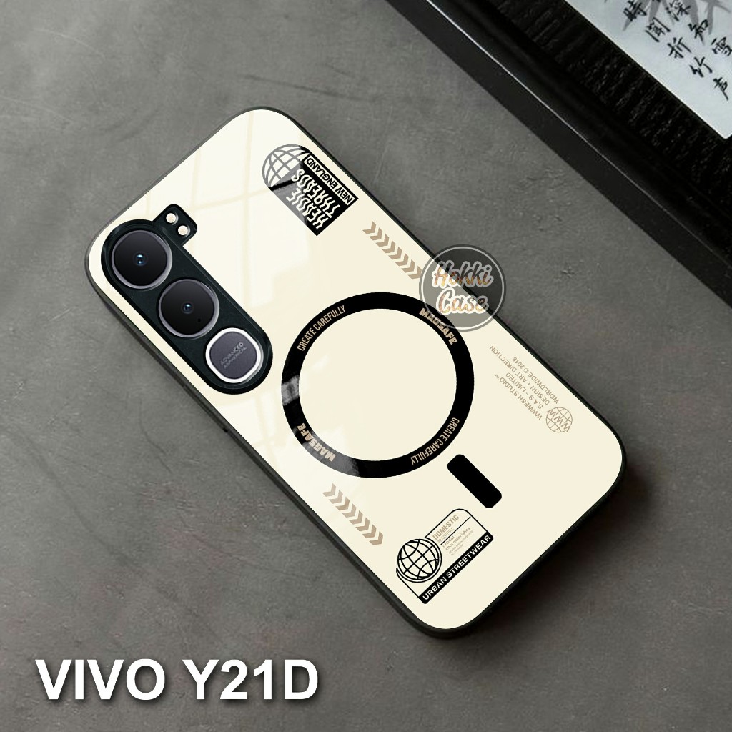 เคส HP Vivo Y21D - เคส Vivo Y21D Glass Softcase ล่าสุด - เคส Vivo Y21D - ซิลิโคนสําหรับ Vivo Y21D - 