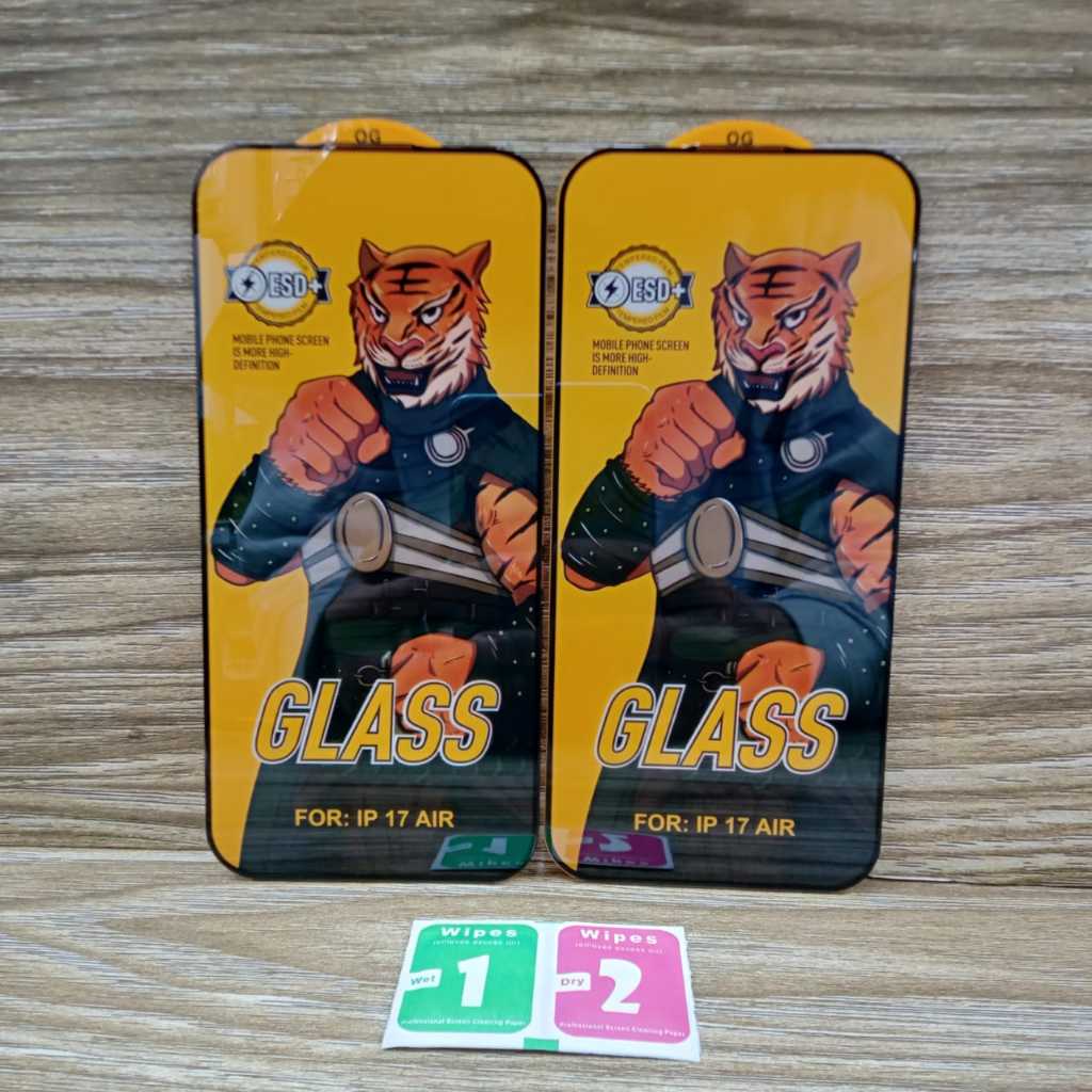 ฟิล์มกระจกนิรภัย FULL GLUE IPHONE 17 WATER ANTI STATIC ESD+
