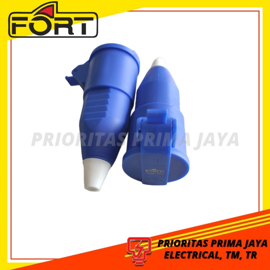 ซ็อกเก็ตอุตสาหกรรม 2P 16A Type 212 Fort