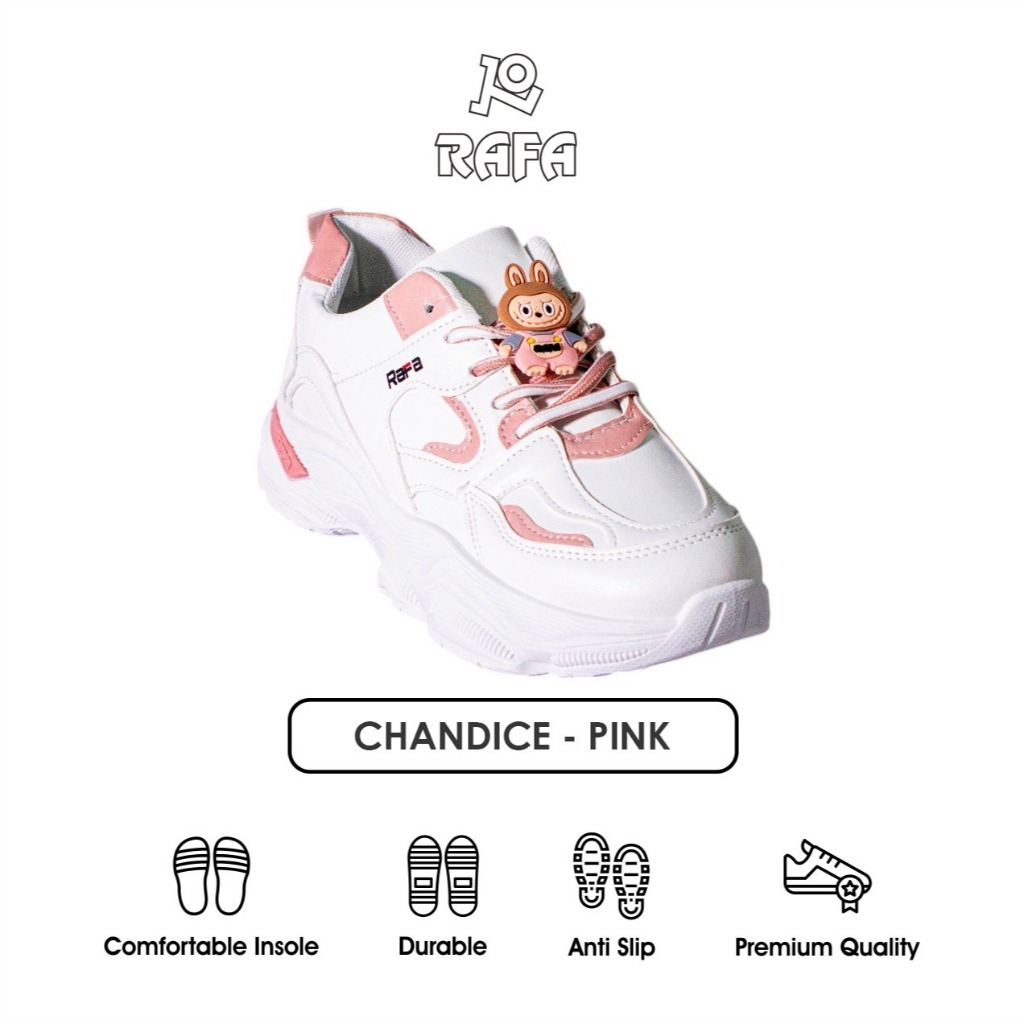 Rafa Chandice sneakers - รองเท้าผ้าใบลําลองผู้หญิง Rafa รองเท้าอินโดนีเซีย