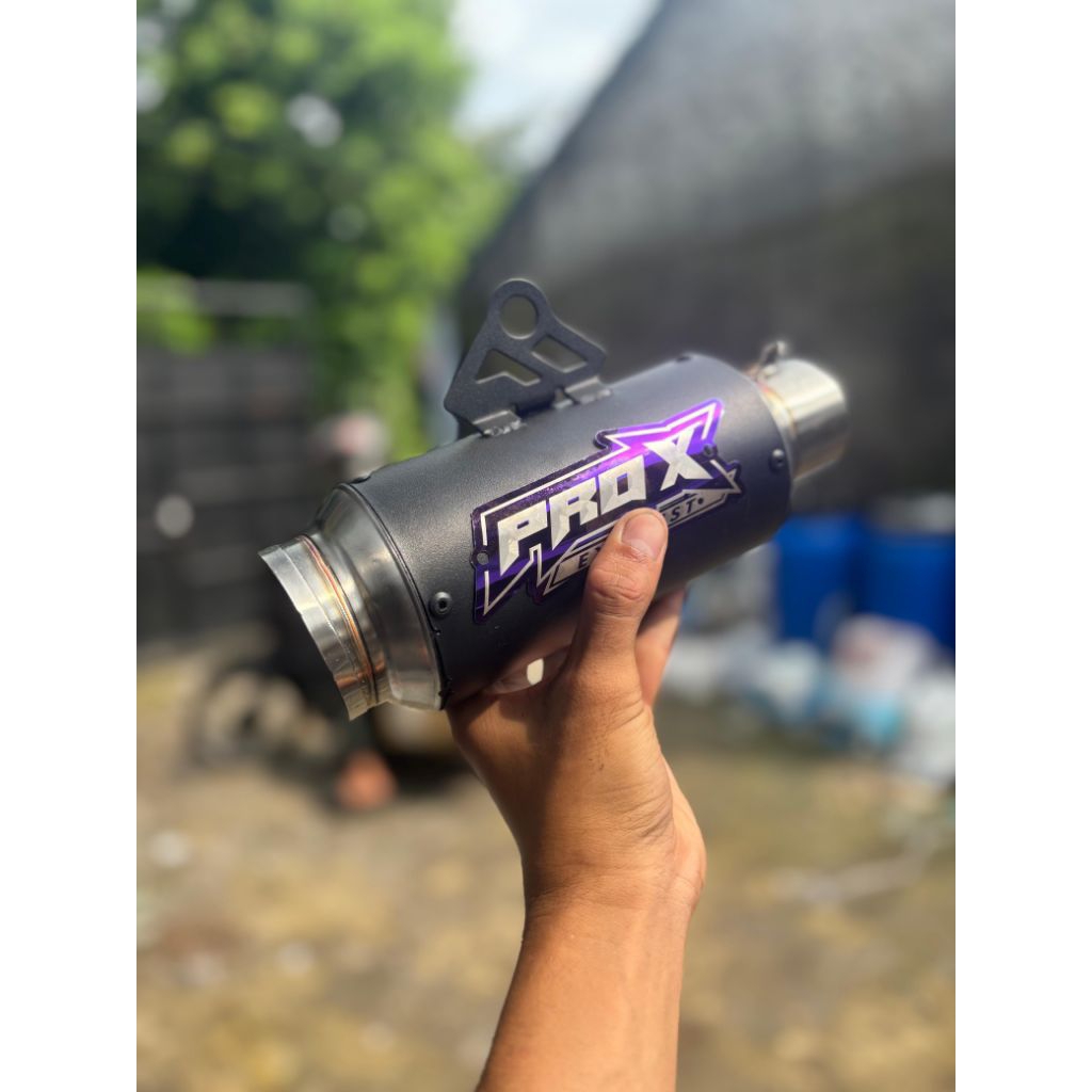 Racing EXHAUST ตัวเก็บเสียง PRO X EXHAUST TYPE GP1 TYPE GP SERIES INLET 50mm