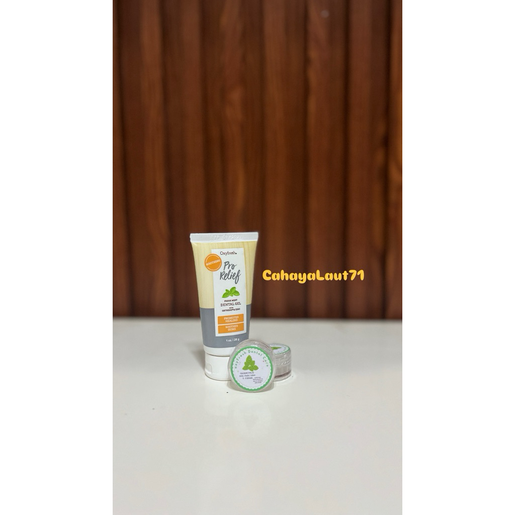 Oxyfresh Dental Gel Mouth Ulcer Medicine SHARE In Jar 4gr