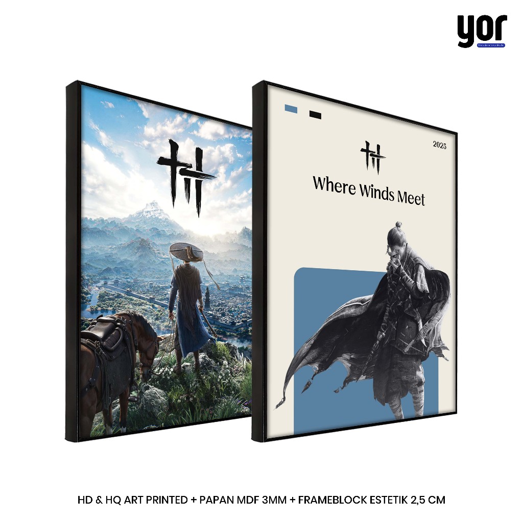 Where Winds Meet Frameblock โปสเตอร์เกม