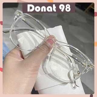 Kacamata Fashion Wanita Anti Radiasi Frame Lensa Anti Bluelight Persegi Minimalis