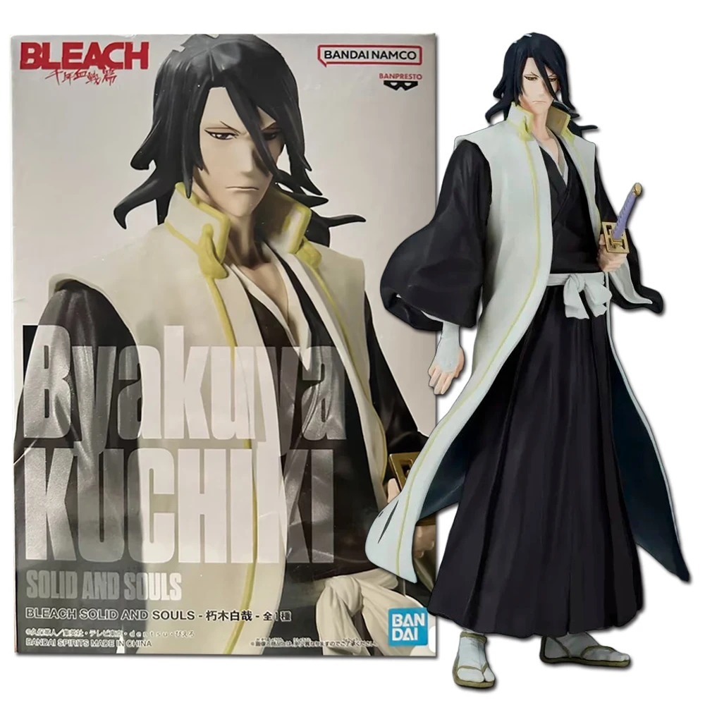 ฟิกเกอร์ BLEACH Byakuya Kuchiki SOLID AND SOULS BANPRESTO