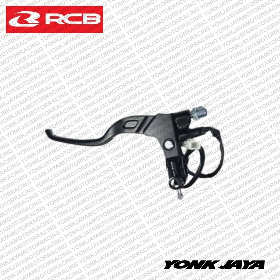 RCB LEFT CLUTCH MASTER E2/E3 สีดํา