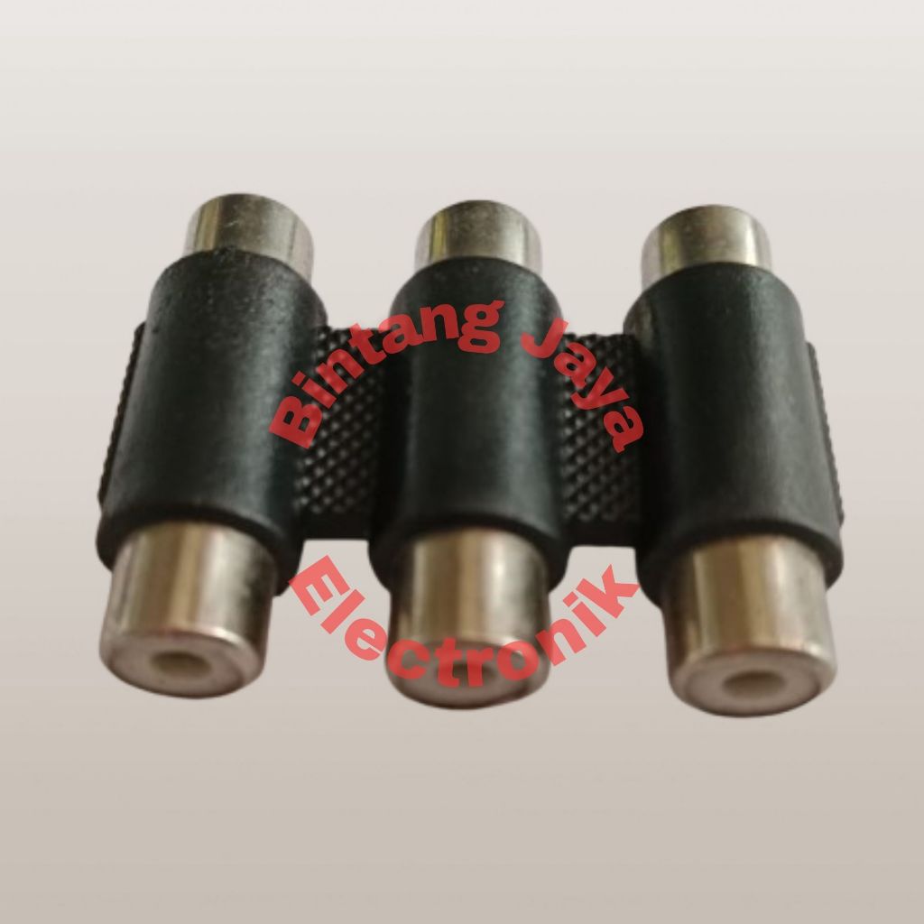 3 PIN RCA H CONNECTION / 3 ทาง RCA CONNECTOR / THREE HOLES