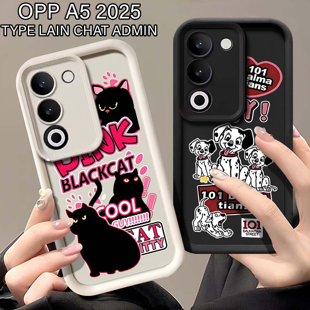 Softcase นูน Oppo A5 2025 Oppo A5i Pro - เคสซิลิโคน Oppo A5 2025 Oppo A5i Pro - Softcase Pro Camera 