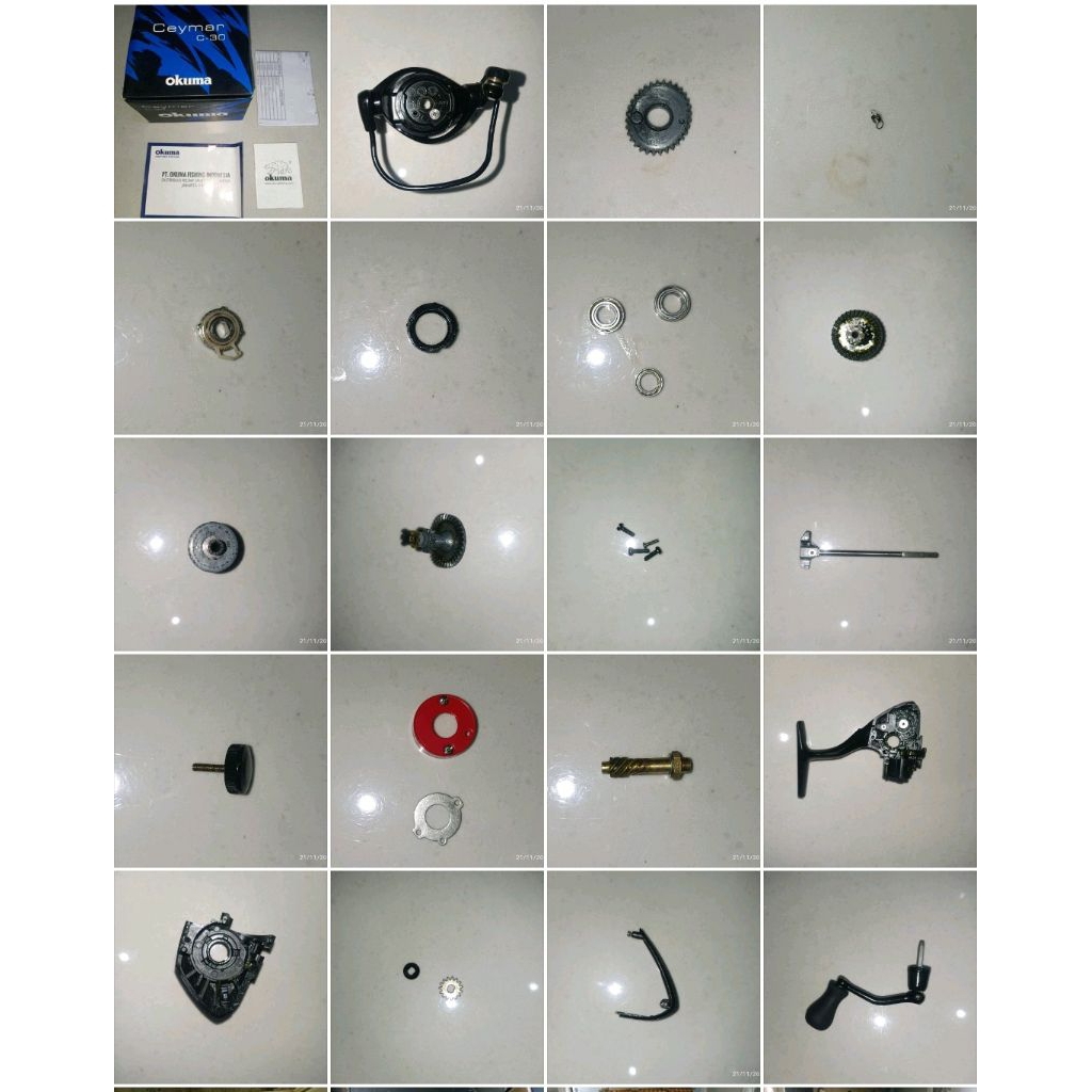 อะไหล่ OKUMA CEYMAR OLD C25/C30 (SECOND SMOOTH)