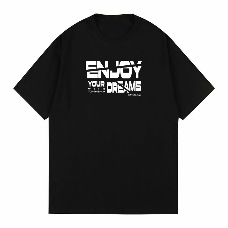 เสื้อยืด TOMOBISS |สนุกสนานของคุณดี| เสื้อยืดผู้ใหญ่เสื้อยืดทุกขนาด (SML XL XXL 3XL 4XL 5XL 6XL)