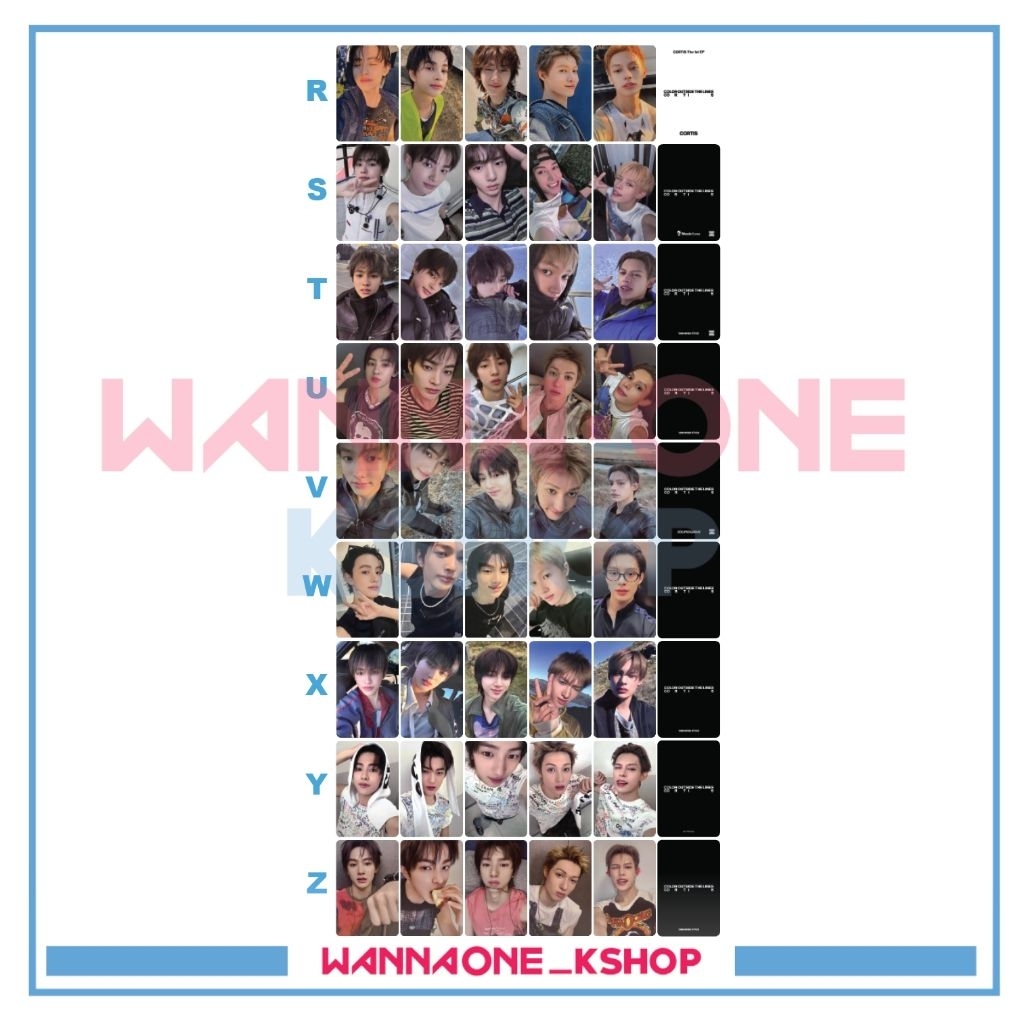 Photocard cortis สีนอกอัลบั้ม pub