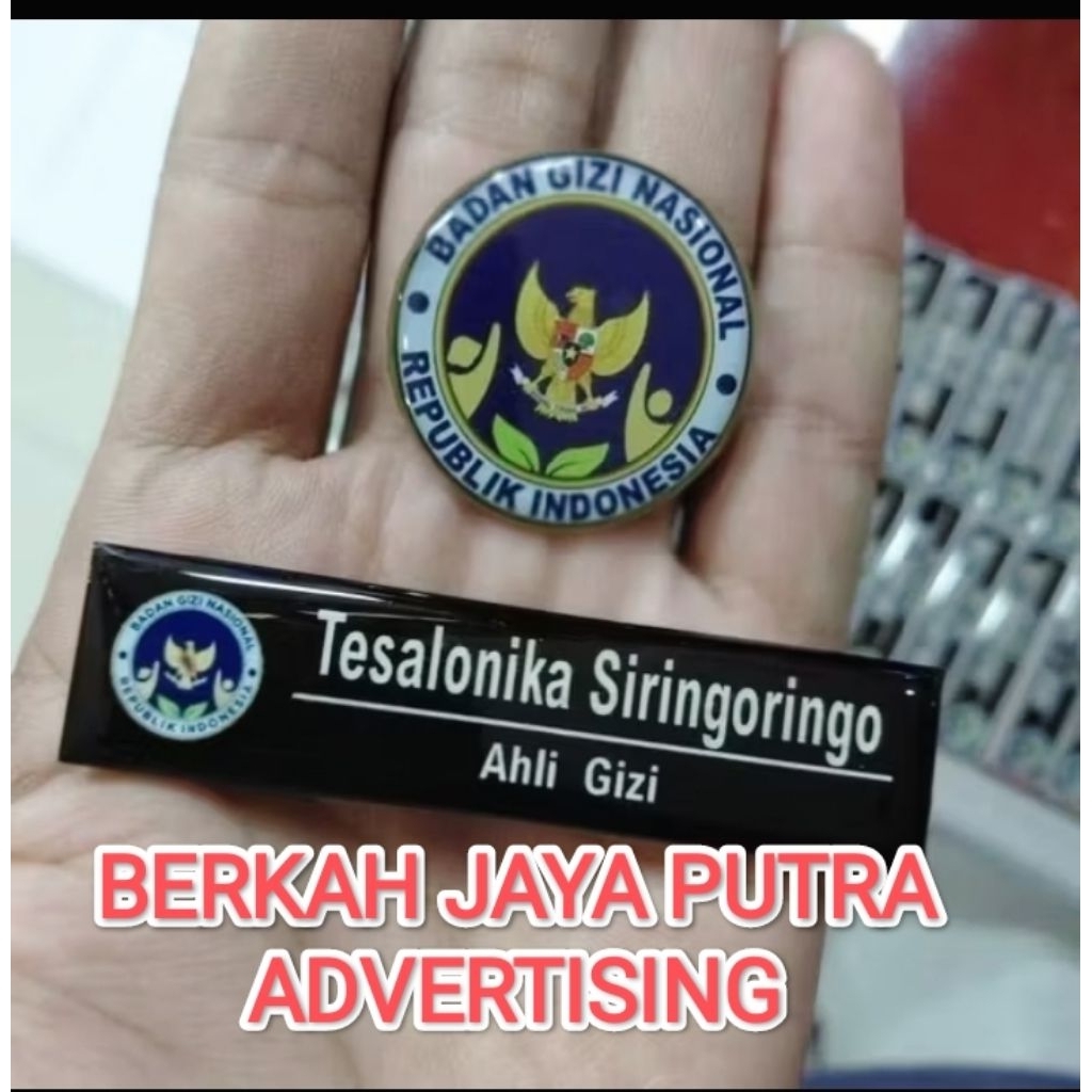 BGN Matte ป้ายชื่อ One Set of Exclusive BGN Pins