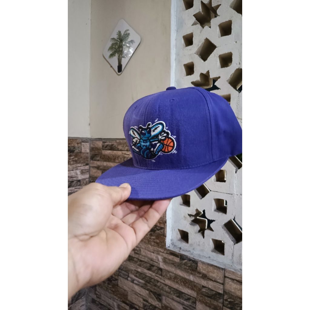 หมวกแบรนด์ - Mitchell and Ness Charlotte Hornets