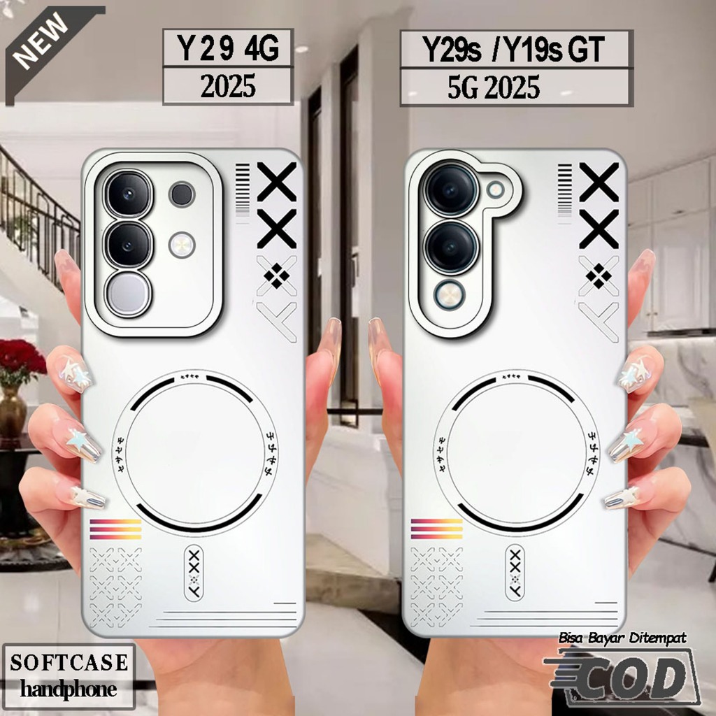 VIVO Y29 4G Silicone - VIVO Y29S - เคส VIVO Y19S GT _เคส softcase สีดําใสยืดหยุ่นสุดเท่