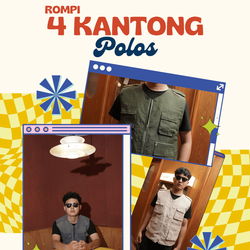 PLAIN VEST - กระเป๋ายุทธวิธี 4 กระเป๋า - CARGO VEST