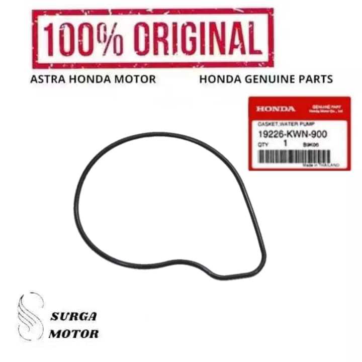 ยางการใช้ปั๊มปะเก็นปั๊มน้ําฝาครอบมอเตอร์ PCX 125 PCX 150 PCX Hybrid SH150i Vario 125 FI Vario 125 eS
