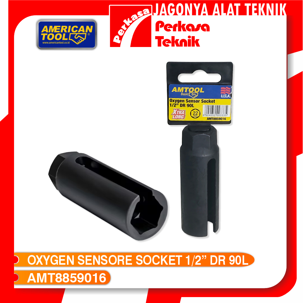 MATA AMERICAN TOOL AMT8859016 22Mm Cr-V Oxygen Sensor Socket Eye Universal Car O2 Sensor Arm สกัดเคร