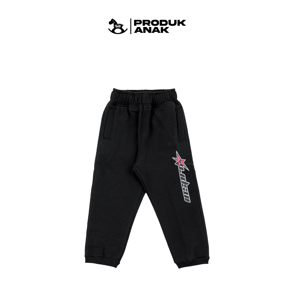 กางเกง Jogger สําหรับเด็ก Inspired27 - Saturn Kd Lp Bk