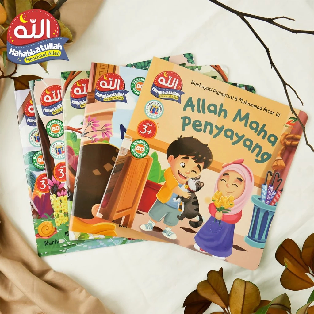 Ziyadbooks - (CONTENDTS 5 BOOKS) ISLAMIC CHILDRENS STORY BOOKS - แพ็คเกจ MAHABULAH