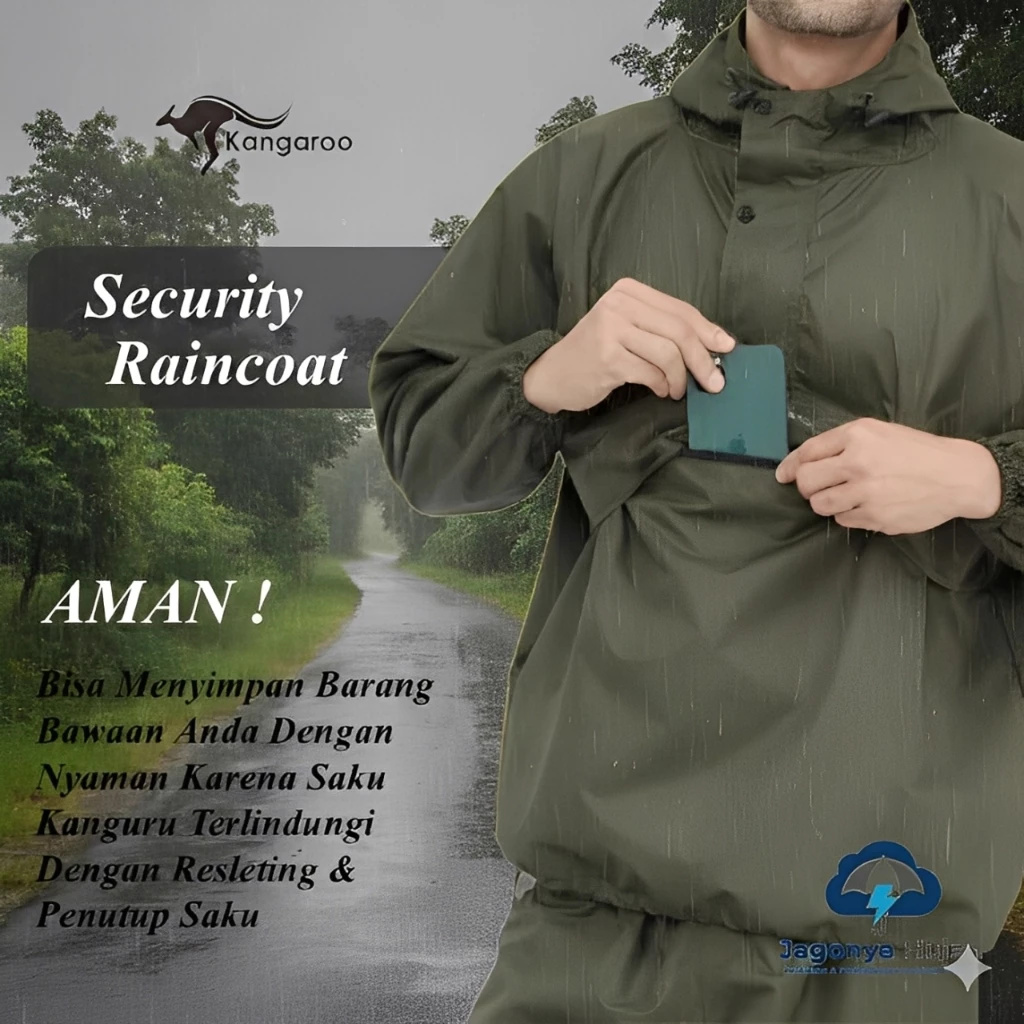เสื้อกันฝนชุดจิงโจ้กันน้ำ thumbnail 6