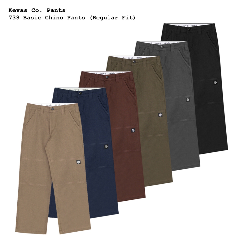 กางเกง Kevas 733 Regular Chino (Regular Fit)