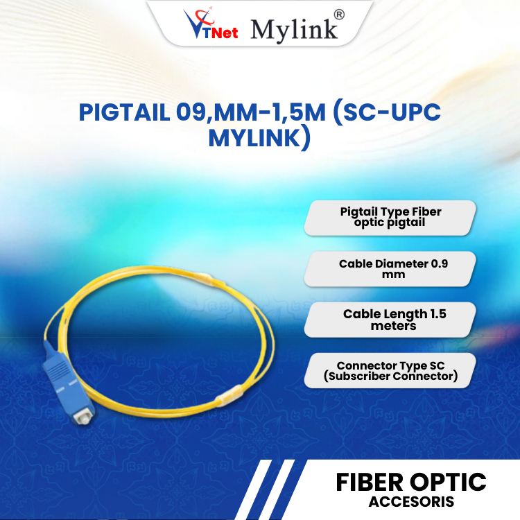 [10 ชิ้นแพคเกจ] PAZ SC Upc Pigtail 0.9 มม. 1.5 เมตร G652D-LSZH