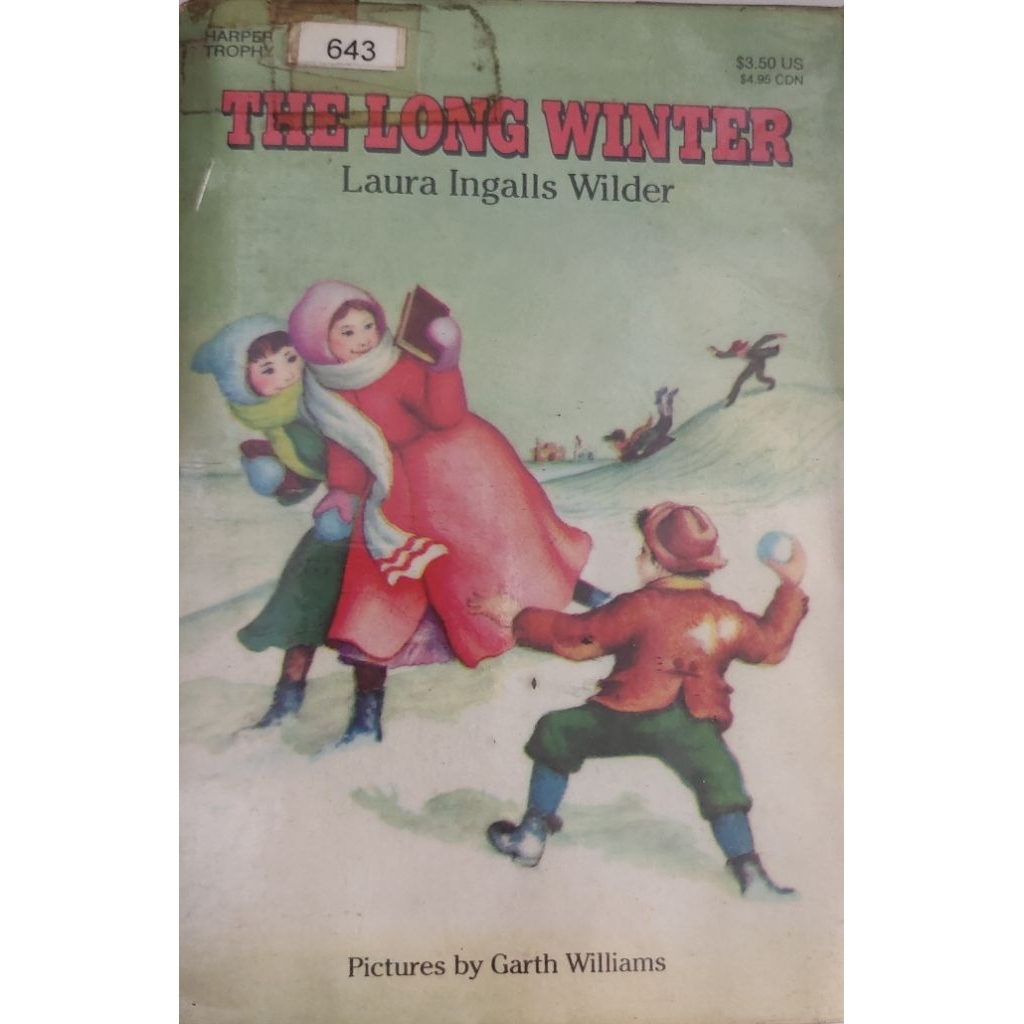 WINTER LAURA INGALLS WILDER NOVEL ดั้งเดิมที่ใช้แล้ว
