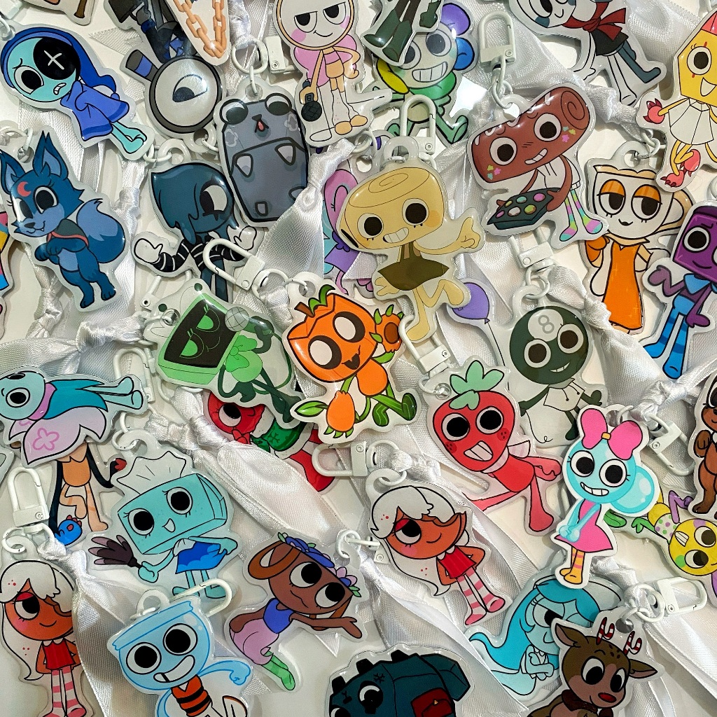 GANTUNGANพวงกุญแจกระเป๋าCharm Dandys World Yatta Astro Bassie Poppy Bobbete Cosmo Dyle Ginger Gourme