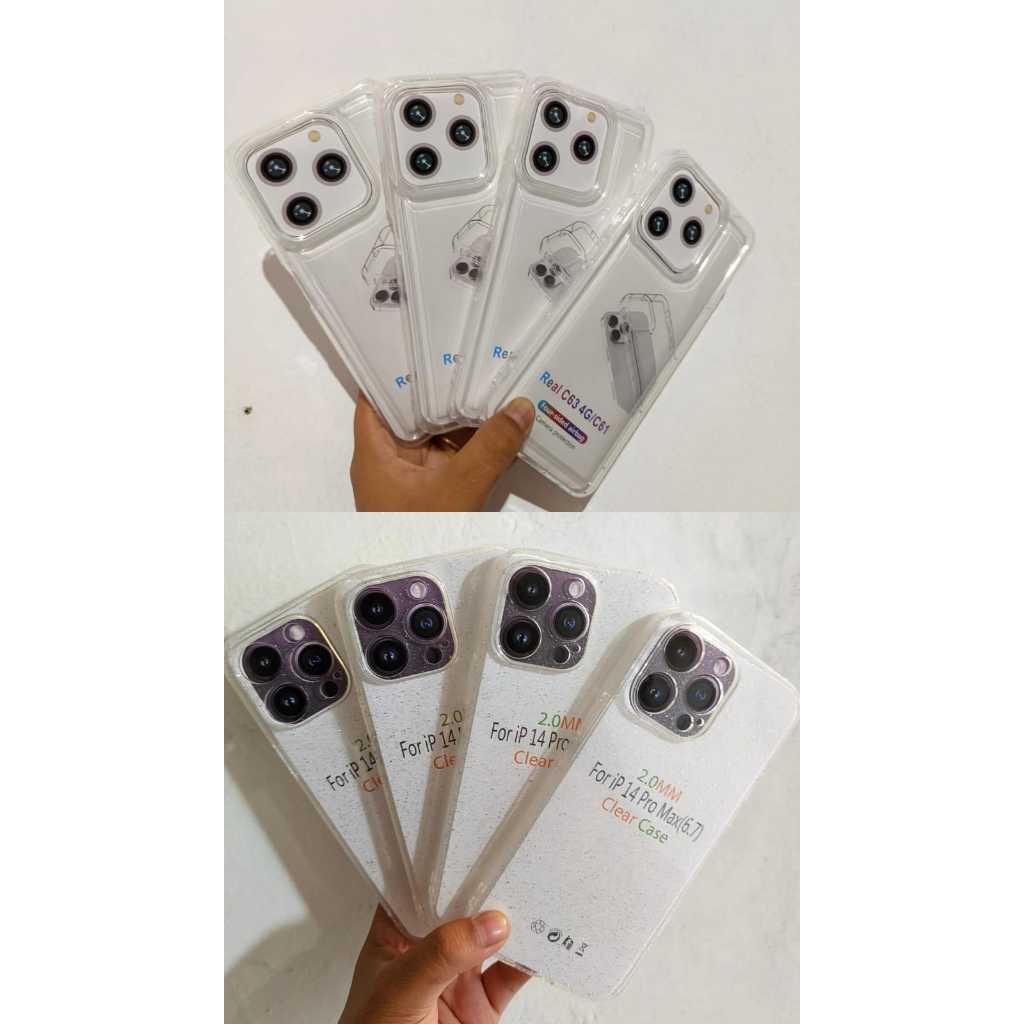 เคสใส - เคสใสหนา - เคสถุงลม iPhone Xs Max / 12 Pro / 12 Pro Max / 13 Pro Max / 14 Plus / 14 Max / 14