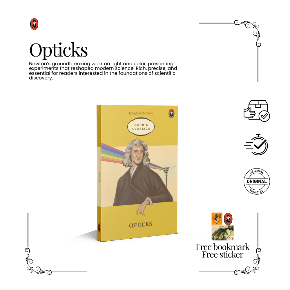 [หนังสือนอร์ริส] Opticks โดย Isaac Newton - หนังสือภาษาอังกฤษ