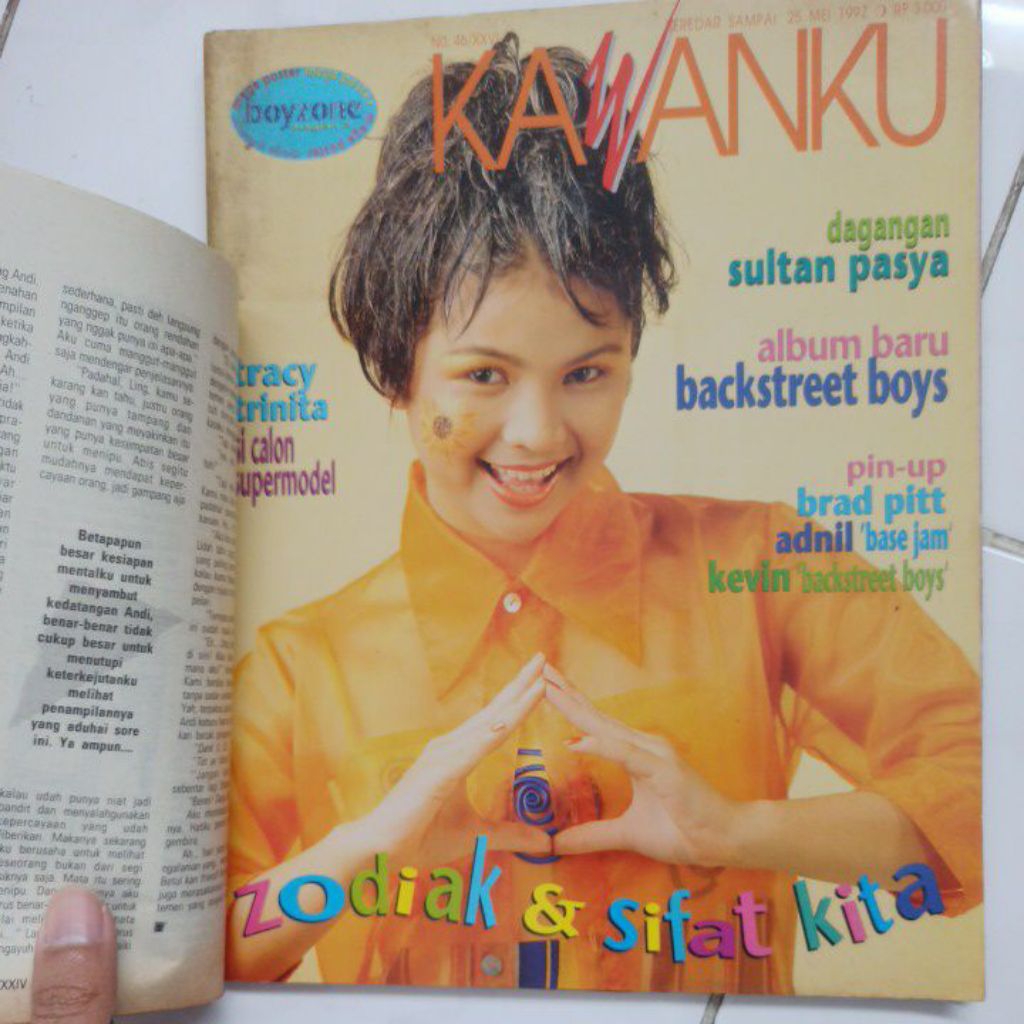 นิตยสารเพื่อนของฉันจาก 90s - Titi kamal, Leonardo DiCaprio ฯลฯ