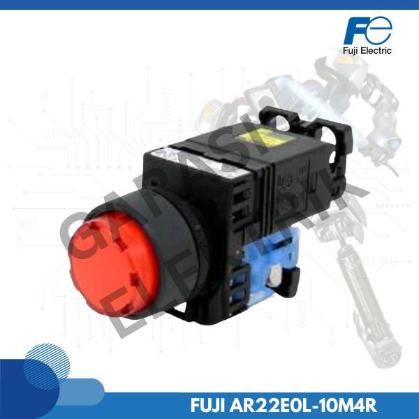 FUJI AR22E0L-10M4R ปุ่มกด 22mm สีแดงเดิม