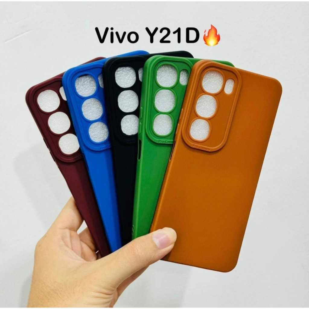 Pro กล้อง Matte Case Vivo Y21D IQOO Z9 5G/V60 5G/Y400 5G/Y03/Y17S/V29 5G/V11/V20 SE/V21 4G/Y75 5G/Y5
