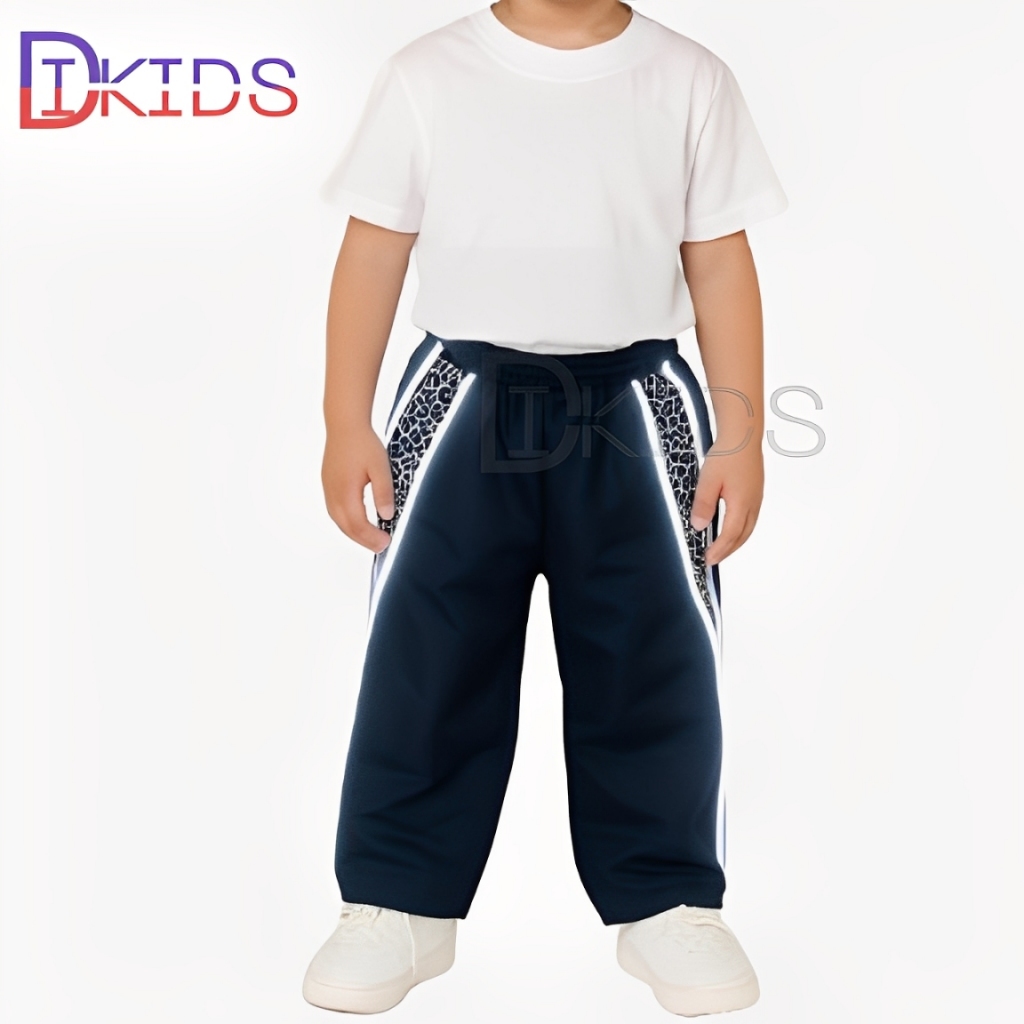 Y2K Leopard Baggy Pants Kids Unisex Premium