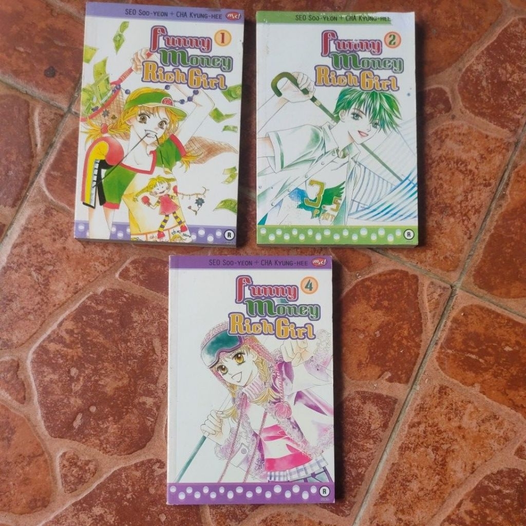 MOMIK M&C! " FUNNY MONEY RICH GIRL" เล่ม: 1,2,4 BY : SOO- YEON