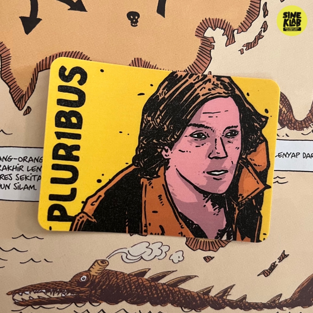 Sineklab - PLURIBUS Sticker - Film / Movie / Cinema / Series / Laptop Sticker Edition