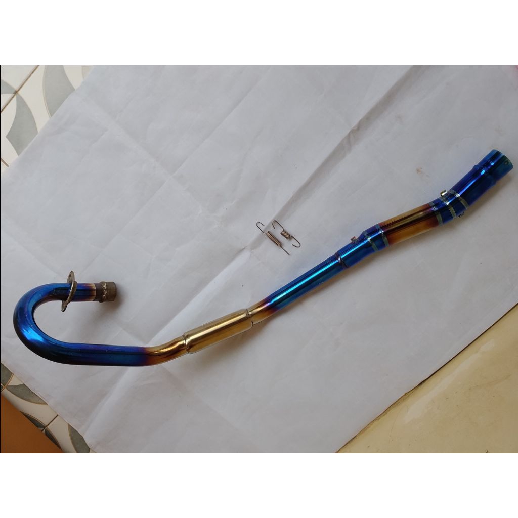 ท่อข้อศอกใหญ่ bluegold 38mm สําหรับ KSR 110 KSR 110 pro MSX 125