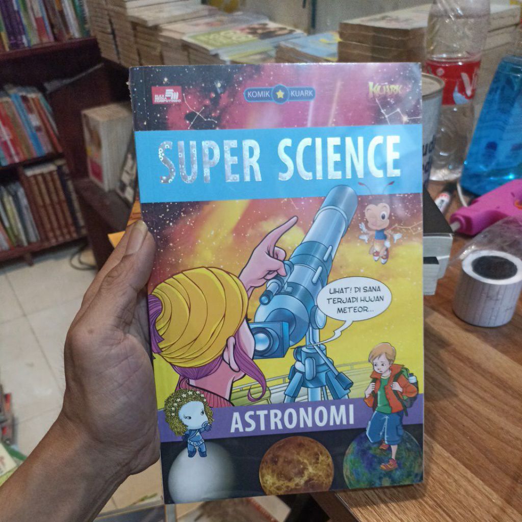 Super Science Astronomy Quark Comic - หนังสือเด็ก Dialectic