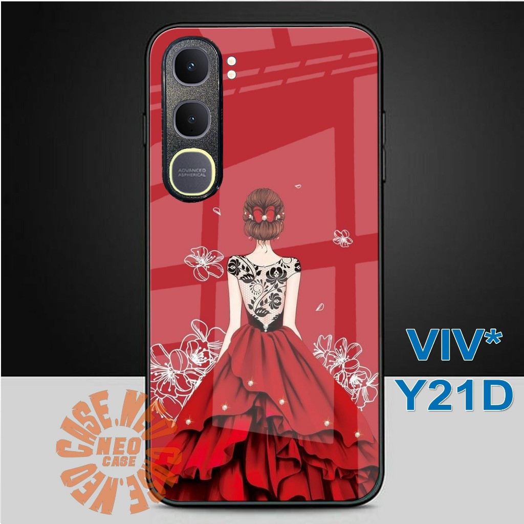 SoftCase Glass Glossy VIVO Y21D VIVO Y31 5G Casing Hp VIVO Y21D VIVO Y31 5G - N05
