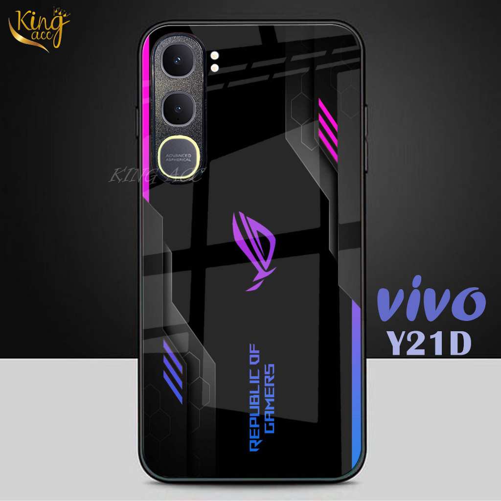 HP Glitter Glass เคสโทรศัพท์สําหรับ Vivo Y21D Y31 - Vivo Y21D Y31 เคสโทรศัพท์ - K78