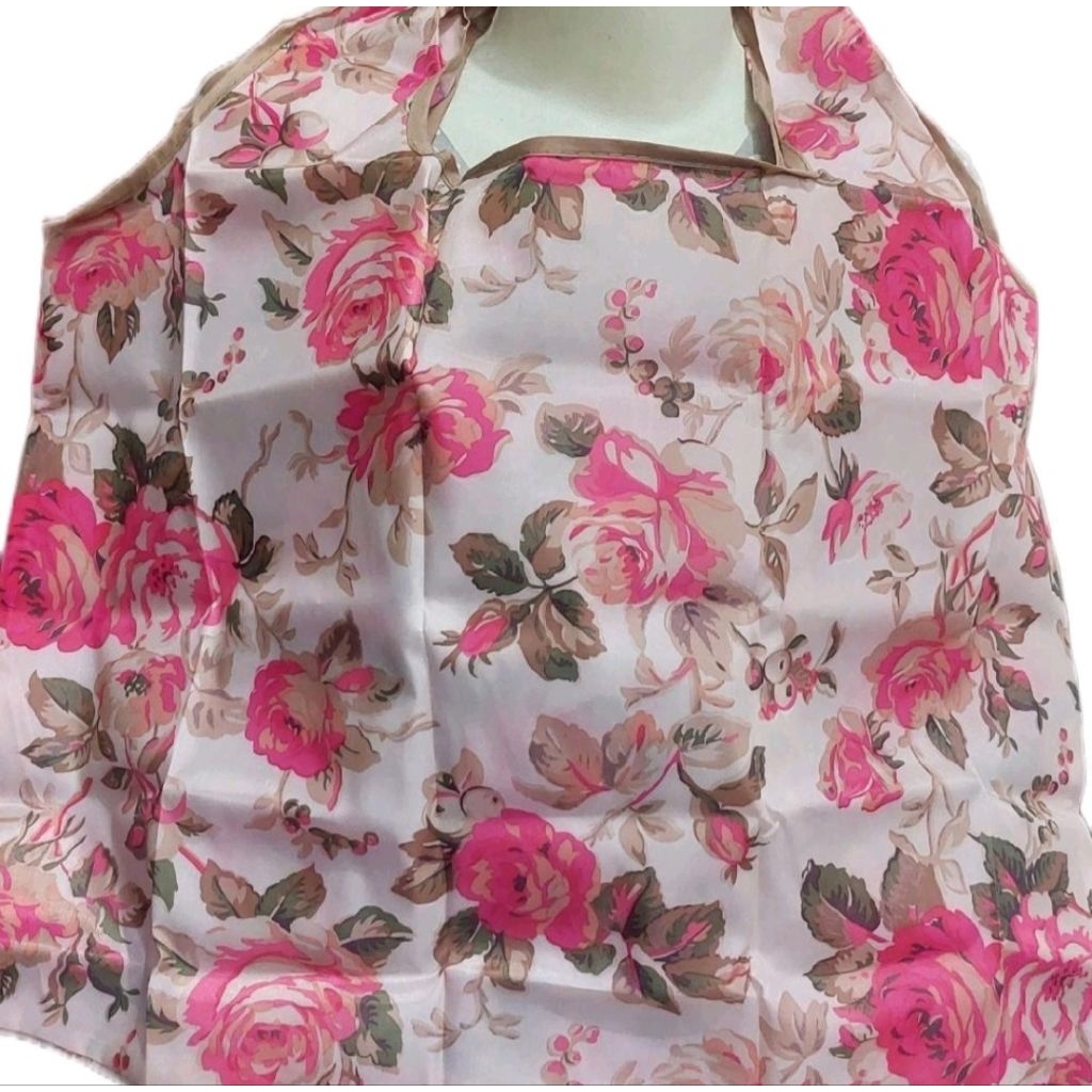 Eco Bag กระเป๋าช้อปปิ้งแบบพับได้ Rose Peach