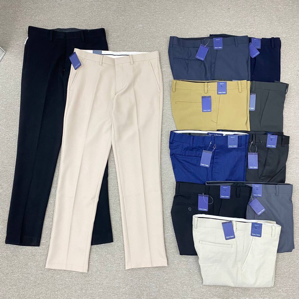 ST*NL3YADMS WORK PANTS สําหรับผู้ชายผู้ใหญ่