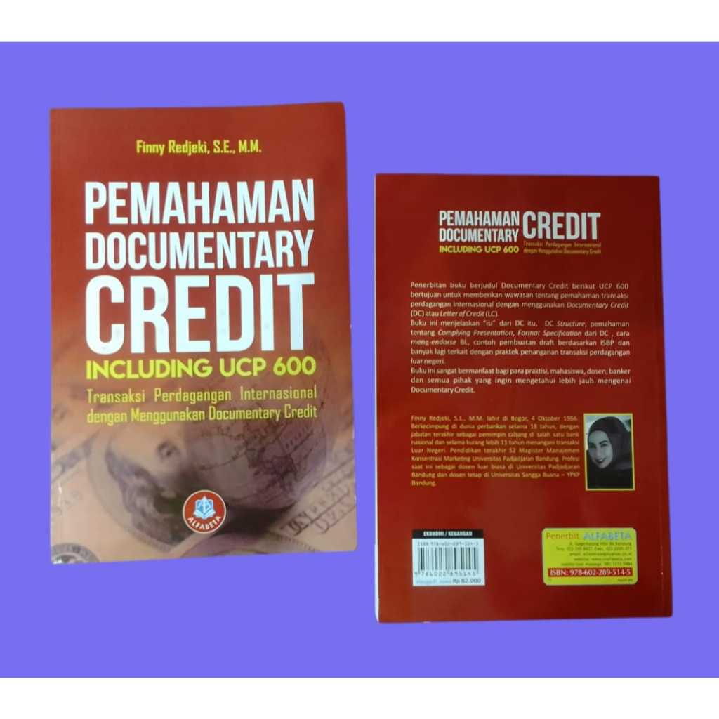 UNDERSTANDING DOCUMENTARY CREDIT INCLITING UCP 600 ~ ALFABETA